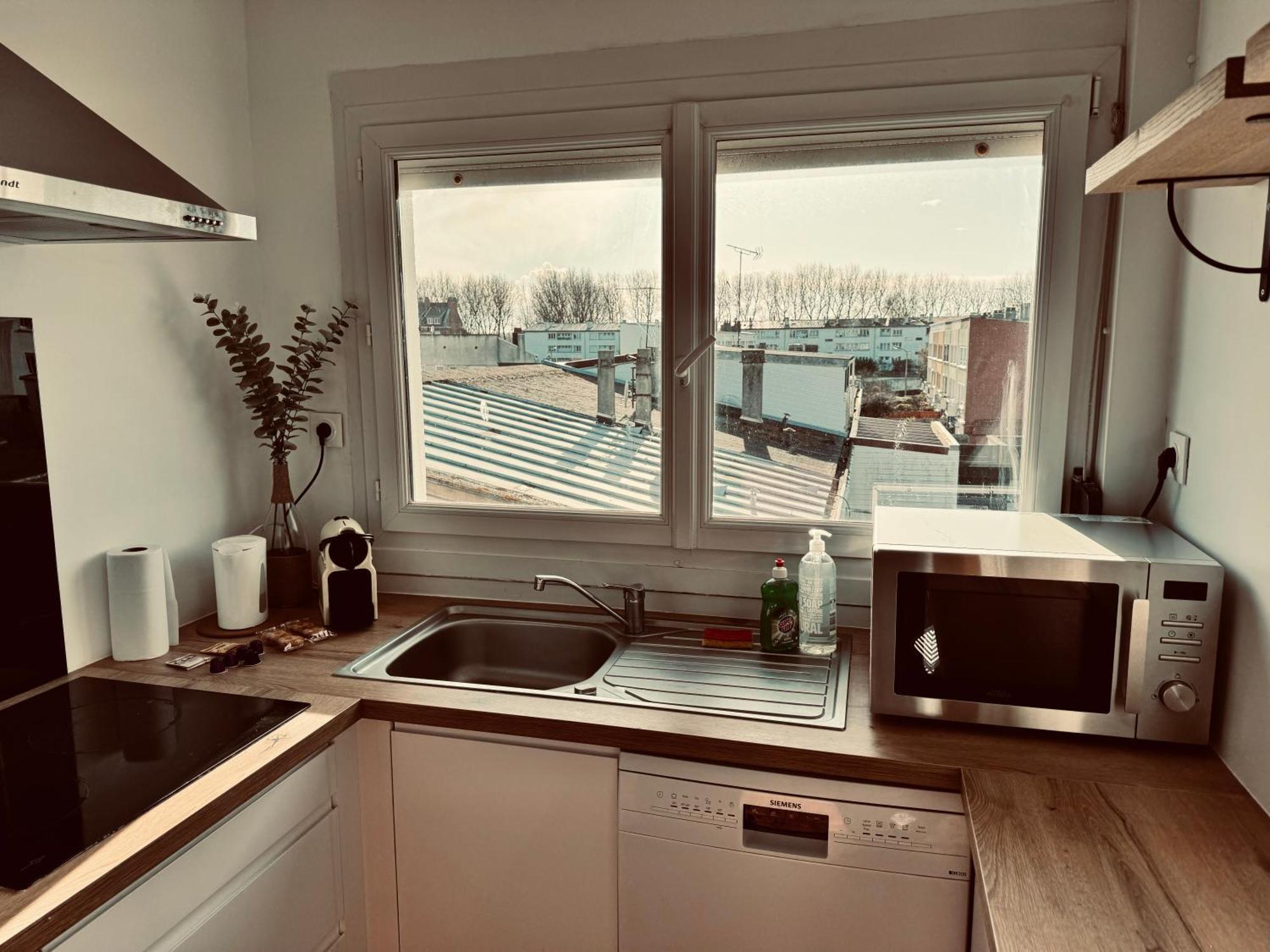 Superbe Appartement T3 Renove - Calais Nord Ngoại thất bức ảnh